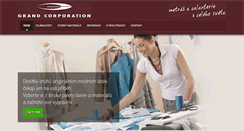 Desktop Screenshot of grandcorporation.cz